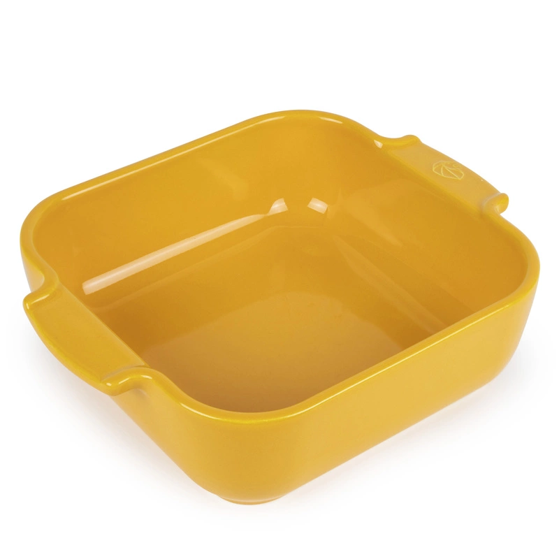 Peugeot - APPOLIA Naczynie kwadratowe 21 cm Saffron Yellow