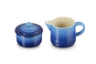 Le Creuset - cukierniczka i mlecznik azure
