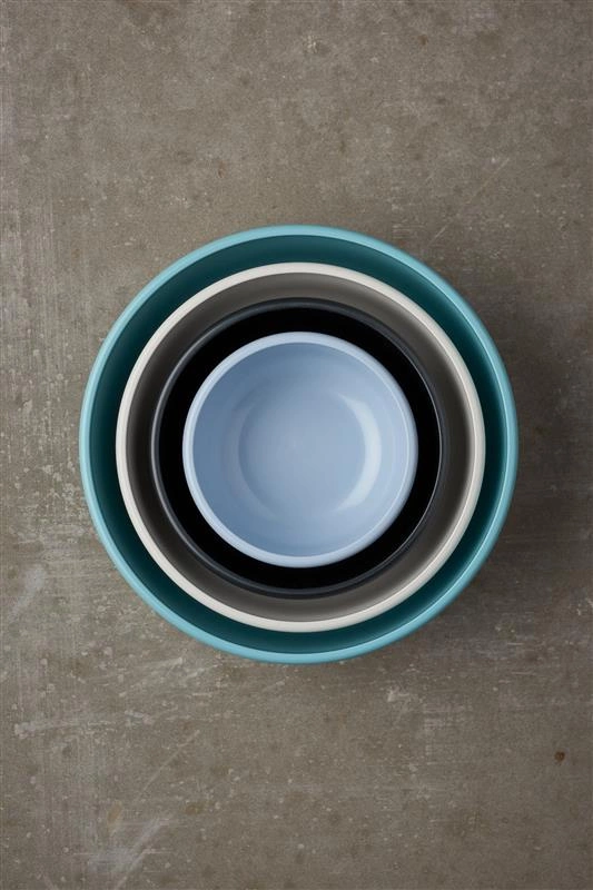 Mepal - Zestaw 3 misek Cirqula 500 1000 2000 Nordic Black