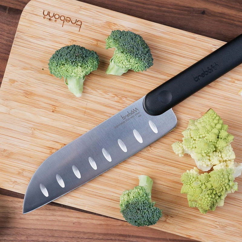 Trebonn - Nóż santoku - Black