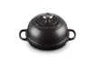 Le Creuset - garnek żeliwny do pieczenia chleba czarny