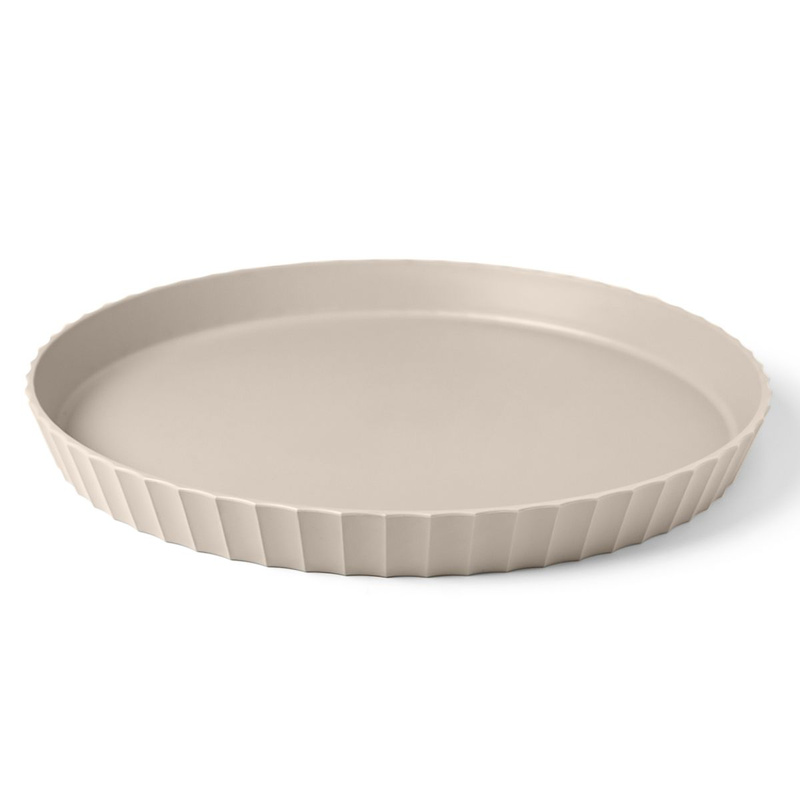 Blim Plus - ATENA taca okrągła śr. 30 cm szaro-beżowa