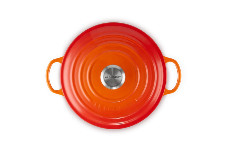 Le Creuset - La Marmite garnek żeliwny rodzinny płomienny 24 cm
