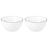 Seltmann - LIDO BLACK LINE Zestaw 2 miseczek 15 cm