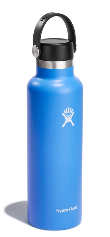 Hydro Flask - Butelka 621 ml Standard Mouth Flex Cap niebieski Cascade