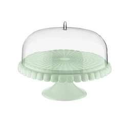 Guzzini - Etażerka na ciasto, średnica 30 cm, pistacjowa TIFFANY