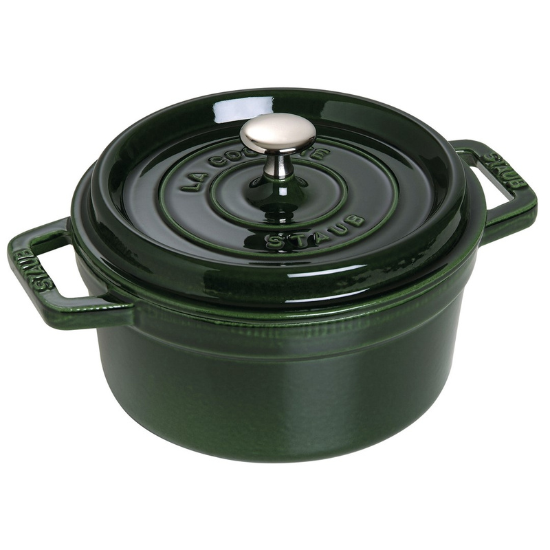 Staub - garnek żeliwny okrągły 2.2 l zielony 20 cm