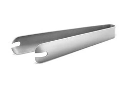 Zack - BEVO szczypce do lodu stal matowa