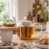 Bodum - Dzbanek do herbaty tłokowy ASSAM 1L Pure White