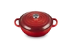 Le Creuset - garnek żeliwny do gulaszu 2,2 l 22 cm wiśniowy