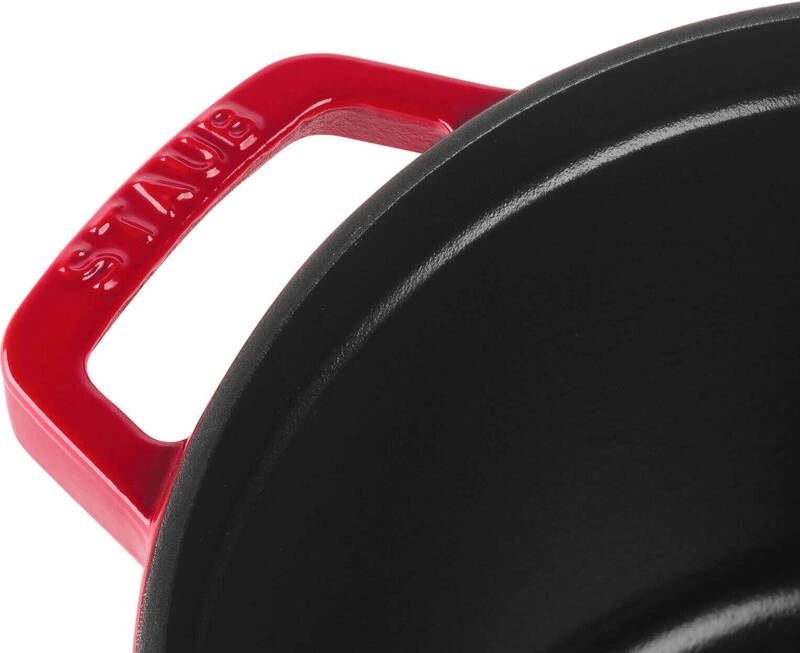 Staub - Garnek żeliwny okrągły wysoki - 4.8 ltr, Czerwony