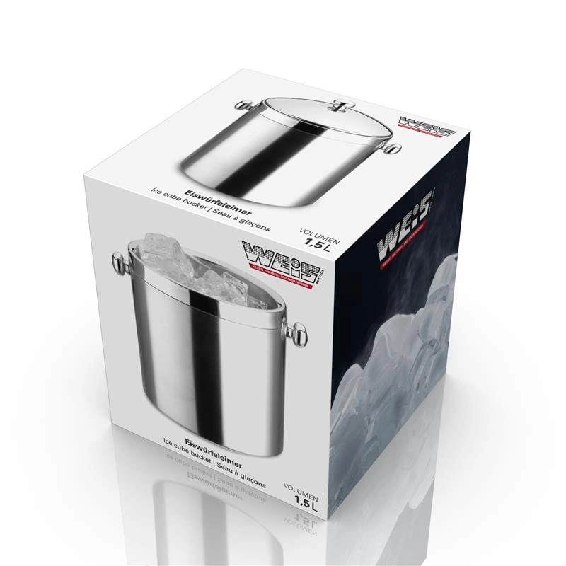 Weis - Pojemnik na lód 1,5 l + szczypce