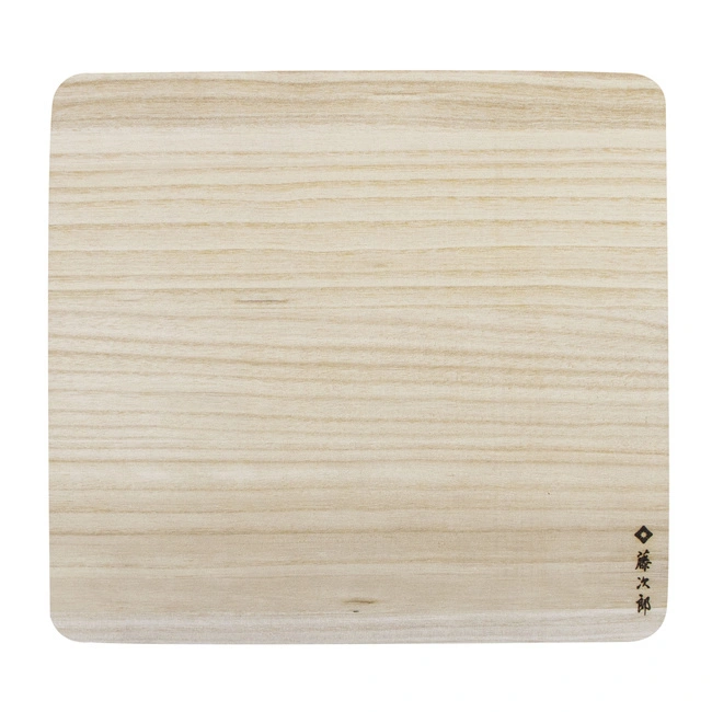 Tojiro - Deska do krojenia z drewna paulownia 35x33x2 cm