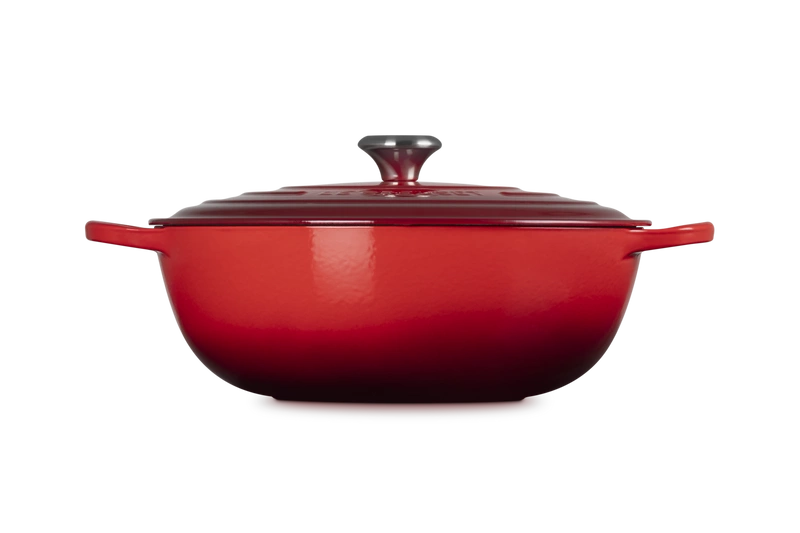 Le Creuset - La Marmite garnek żeliwny rodzinny wiśniowy 28 cm