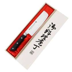Satake - Noushu Nóż Nakiri 16cm w drewnianym pudełku