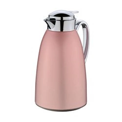Cilio - dzbanek termiczny, stal nierdzewna, 1,0 l, śred. 14 x 27 cm, kolor: różowe złoto Venezia