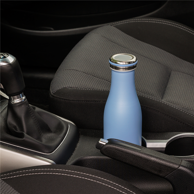 Lurch - butelka termiczna, stalowa, 0,5 l, niebieska perłowa