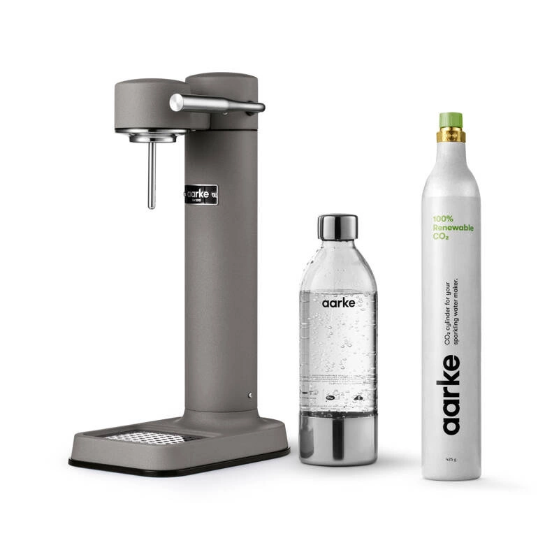 Aarke - saturator do wody Carbonator 3, szary mat