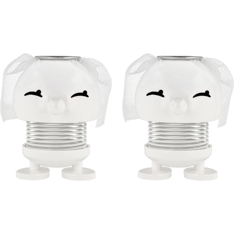 Hoptimist - Figurki Hoptimist Bride & Bride 2 szt. białe