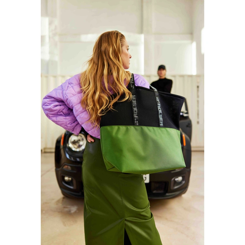 Rolser - Wózek na zakupy Urban MF Bag Kaki