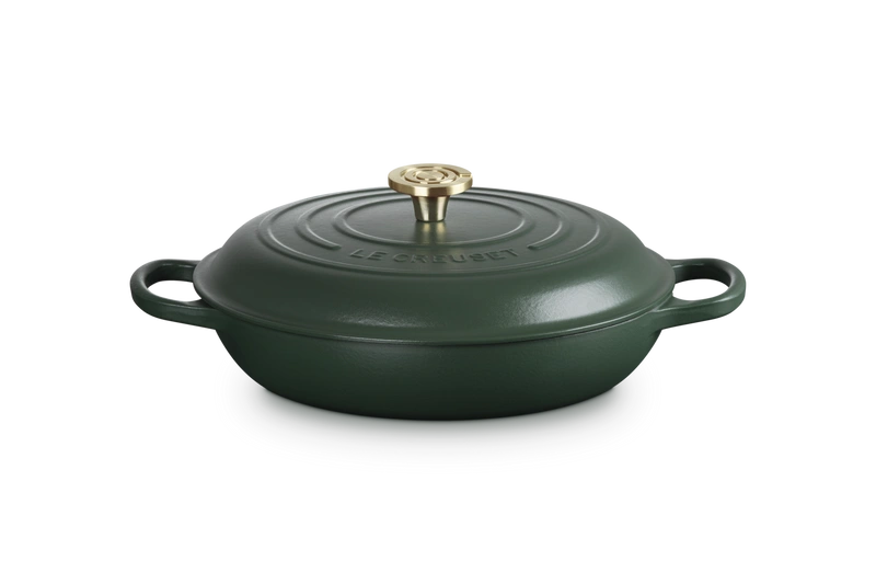 Le Creuset - garnek Gourmet Profesjonalny żeliwny 30 cm 3,5 l foret