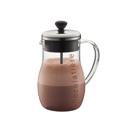Bodum - dzbanek do gorącej czekolady Chocolatiere 1L Chrome