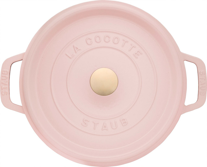 Staub - Garnek żeliwny okrągły 2.6 ltr, różowy