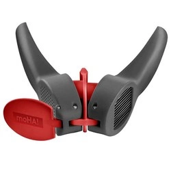 Moha - Praska-krajacz do czosnku AGLIO szaraszary, czerwony