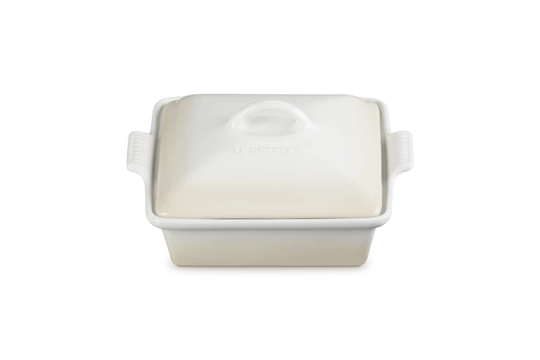 Le Creuset - Kwadratowa Forma z Pokrywką 23 cm Meringue