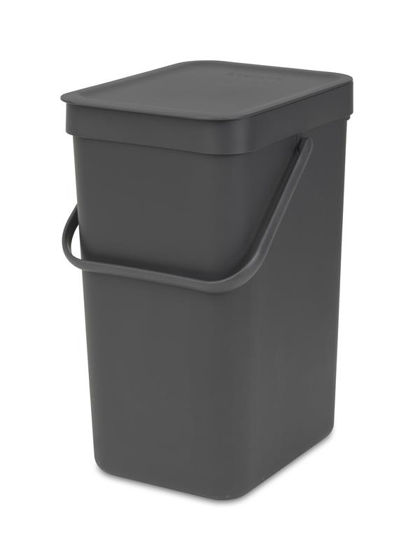 Brabantia - kosz na śmieci szary Sort'n'Go 12 L 
