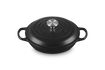 Le Creuset - garnek Gourmet Profesjonalny żeliwny 26 cm 2,2 l czarny
