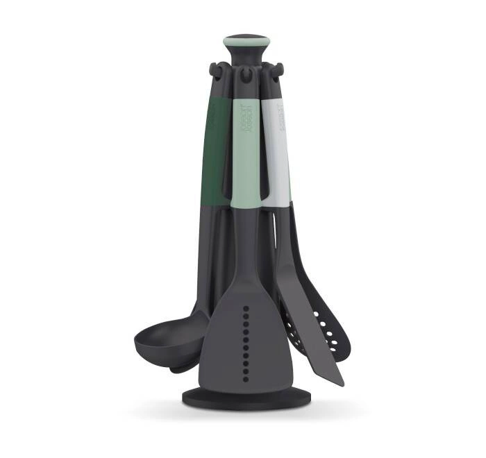 Joseph Joseph - Zestaw 5 narzędzi z karuzelą, Elevate™ Sage