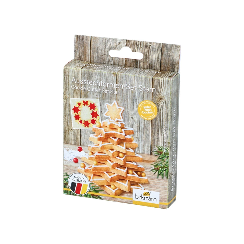 Birkmann - Foremki gwiazdki 9/8/7/6/5/2,5 cm