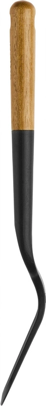 Staub - szpatułka silikon czarny 31 cm drewno akacjowe