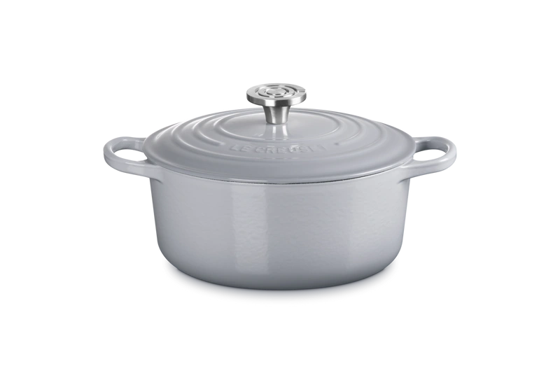 Le Creuset brytfanna żeliwna emaliowana Signature okrągła 24 cm 4.2l chateau