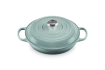 Le Creuset - garnek patelnia Gourmet Signature 26 cm 2,2 l sea salt