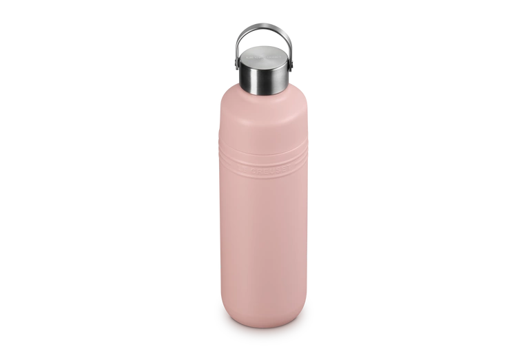 Le Creuset - Butelka termiczna na wodę 500 ml Shell Pink