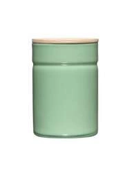 Riess - Pojemnik kuchenny z drewnianą pokrywą 0,5l Slow Green