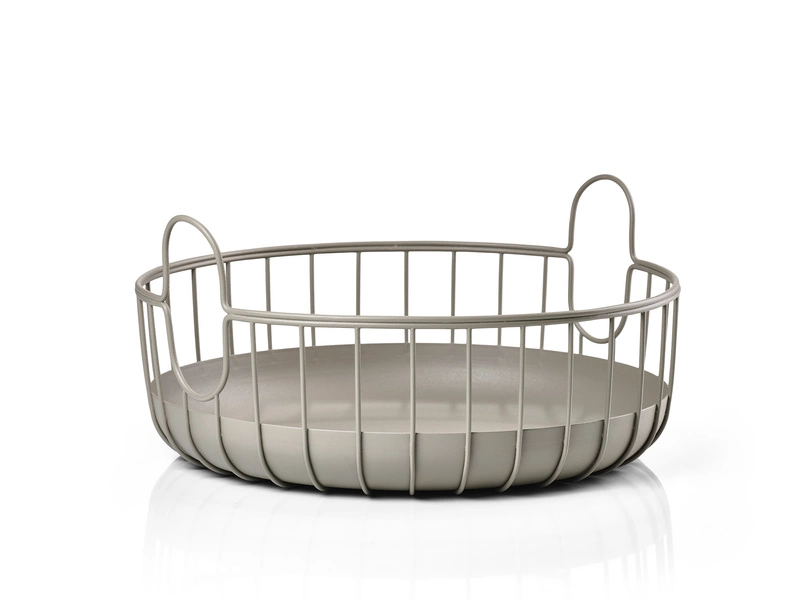 Zone Denmark - Kosz do przechowywania Inu 38 x 18 cm Taupe Inu