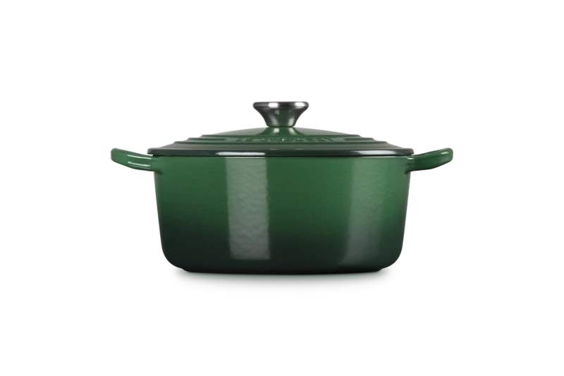 Le Creuset - brytfanna żeliwna emaliowana Signature okrągła 26 cm 5,3 l Juniper