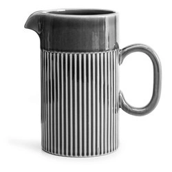 Sagaform - dzbanek, szary, ceramika, 1,0 l, śred. 11 x 19 cm Coffee & More