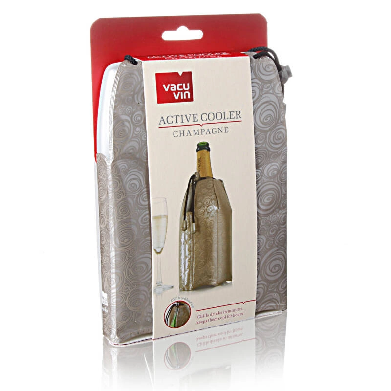 VACU VIN - Aktywny schładzacz do szampana platyna