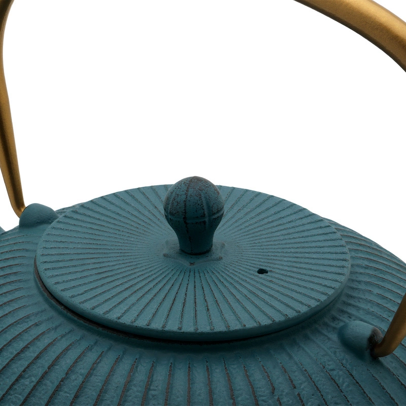 Bredemeijer - Dzbanek żeliwny Linhai 1.1L niebieski