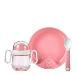 Mepal - Zestaw obiadowy dziecięcy 3-szt. Mio Deep Pink