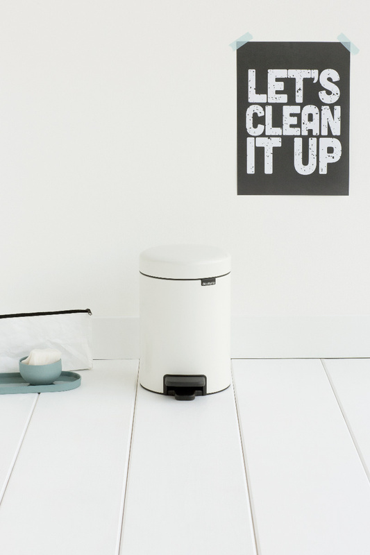 Brabantia - kosz pedałowy 3 L newIcon biały