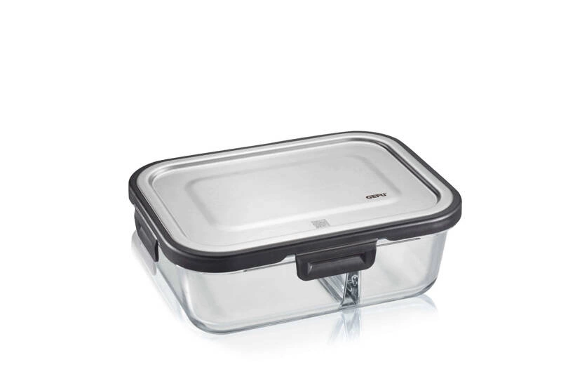 GEFU - pojemnik szklany prostokątny 800 ml MILO