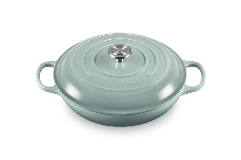 Le Creuset - garnek Gourmet Profesjonalny żeliwny 26 cm 2,2 l sea salt
