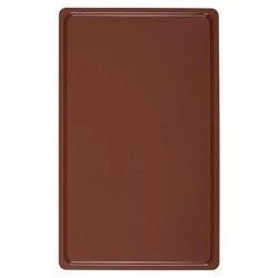 CandL - Duża mata kuchenna do krojenia 53x32,5 brązowa