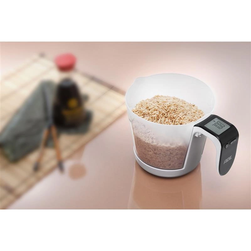 ADE - waga kuchenna z miarką, do 3 kg, 1 l, 20,5 x 14,5 cm Franca