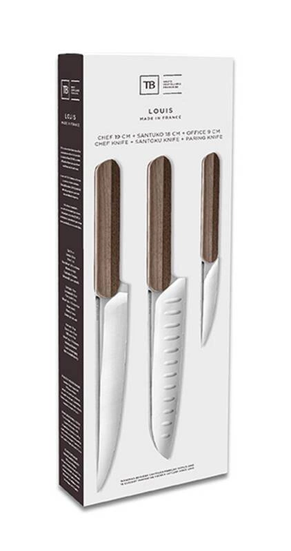 Tarrerias Bonjean - Zestaw noży kuchennych 3el. Louis